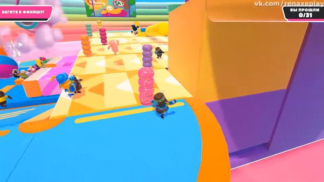 Кто я и зачем пришёл? Рассказываю о себе и играю в Fall Guys смотреть онлайн