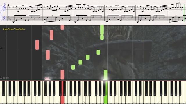 Двери Тамерлана - гр.Мельница  (Ноты и Видеоурок для фортепиано) (piano Cover)