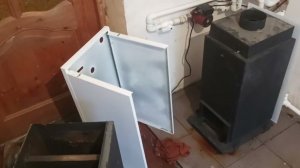 Напольный котел, замена теплообменника.