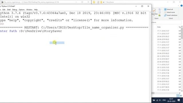 File Name Organizer Script using python 3.7 (With Source code) смотреть онлайн