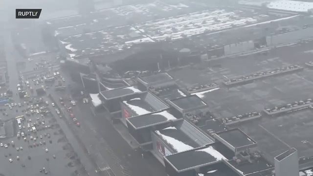 Так выглядит сейчас «Крокус Сити Холл» после теракта и пожара. смотреть онлайн