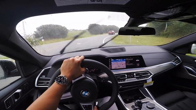 2020 BMW X6 M50i POV Drive LOUD Twin Turbo V8