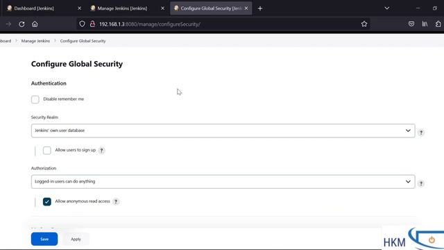 Disable Anonymous login in Jenkins Dashboard Enable Signin Option смотреть онлайн