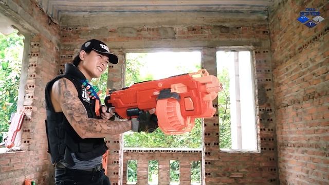 Nerf Guns War : S.W.A.T Brother Of SEAL TEAM Special Battle Evil Cowboy Boss Death Mission смотреть онлайн