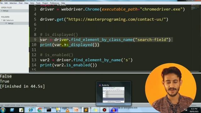 Python Selenium Conditional Commands – Selenium Tutorial In Hindi #4 смотреть онлайн