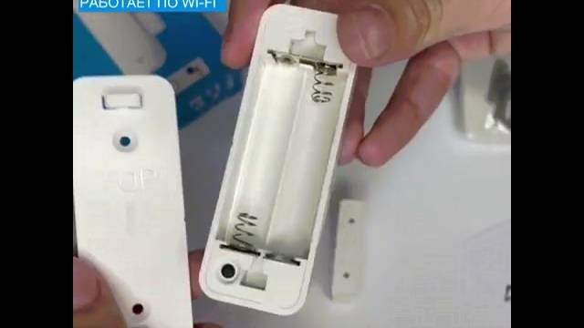 Беспроводной датчик на открывание двери / окна WiFi Tuya для умного дома с дистанционным управлением смотреть онлайн