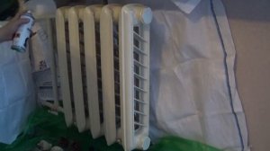 как покрасить батарею ,быстро легко и красиво!!!