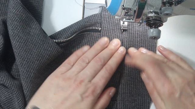 Курс по пошиву юбки | Урок №13 | Технология шитья  -  пояс.