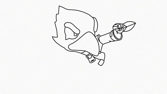 COMO DIBUJAR A CROW | BRAWL STARS | how to draw crow смотреть онлайн