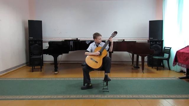 Т. Костюшко “Вальс” переложение для гитары Е. Гридюшко смотреть онлайн