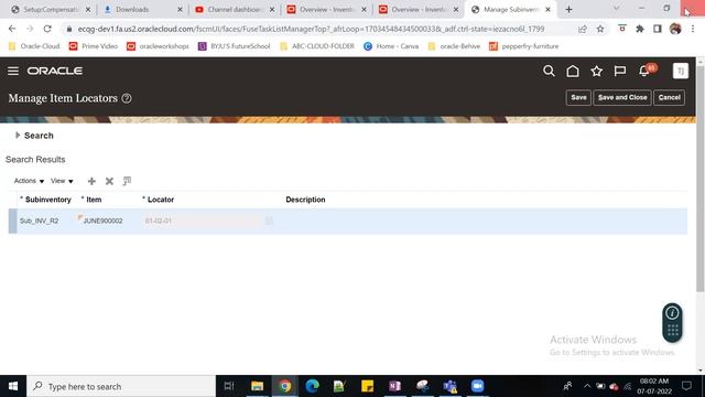 Mars Cloud Oracle Fusion SCM - R13 Inventory Material Status control смотреть онлайн