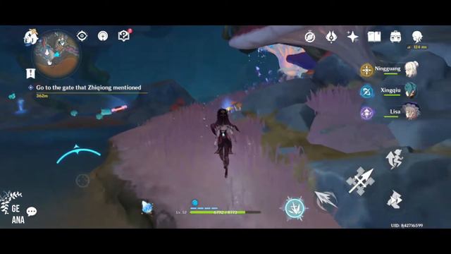 Genshin Impact: The Chasm Open Map | Defeat the Abyss Lector - Purify Crystals смотреть онлайн