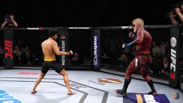 Bruce Lee Vs Mr Incredible PHENOMENAL!!! | EA Sports UFC 3 смотреть онлайн