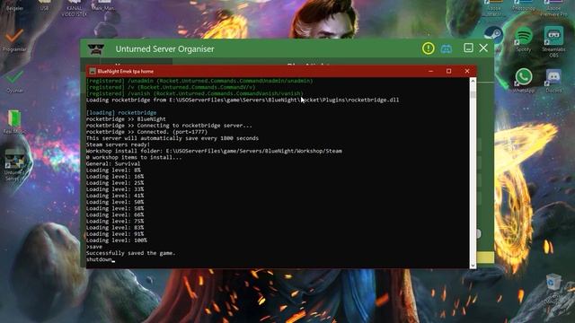 Unturned Server Organiser [USO] Kurulum ve kullanımı | Türkçe | Unturned смотреть онлайн