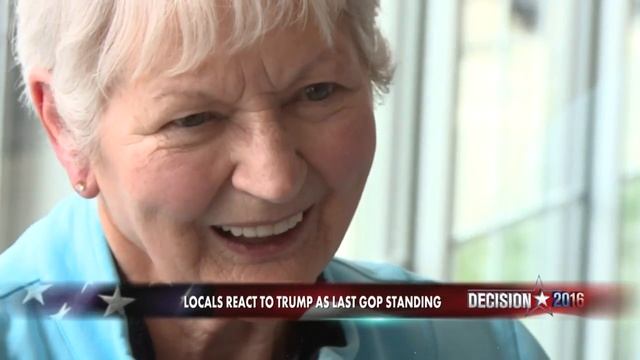 Locals react to Trump now running for GOP nomination unopposed смотреть онлайн