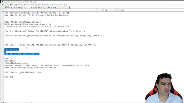 Salvar Registro Excluido em outro arquivo via VBA, macro excluir e salvar em arquivo externo com VB смотреть онлайн