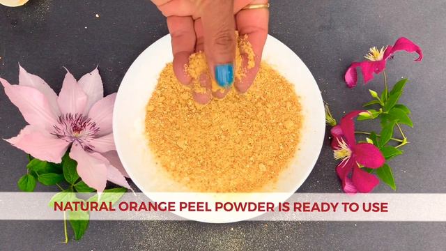 Homemade orange peel powder || Uses and Benefits смотреть онлайн