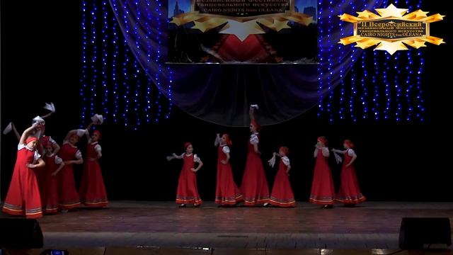 Русский хоровод. Танцевальный центр Ольги Софроновой "Жемчужина", г. Ульяновск смотреть онлайн
