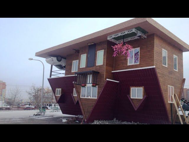 Дом вверх дном. Красноярск, прогулка. смотреть онлайн