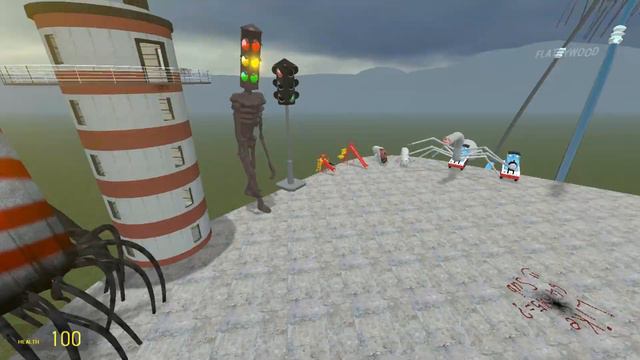 EVERYTHING TURNED INTO MONSTERS! - HEAD HOUSE, TRIPOD, BUS EATER, CHOO CHOO CHARLES, LIGHTHOUSE !!! смотреть онлайн