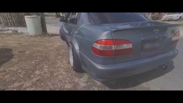Turbo Toyota Corolla AE110 смотреть онлайн