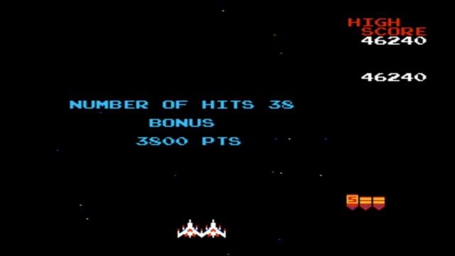 Galaga NES 1981 Gameplay смотреть онлайн