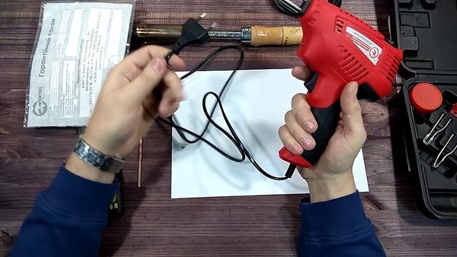 Импульсный паяльник INTERTOOL RT-2003 смотреть онлайн
