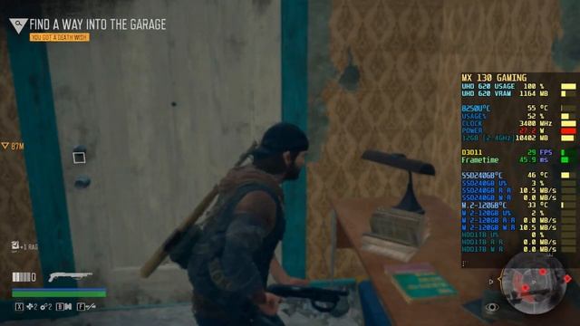 Days gone on Intel UHD 620 - 12GB RAM - i5 8250U смотреть онлайн