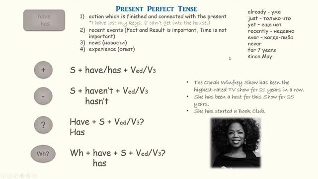 B2 Past Tenses Contrast смотреть онлайн