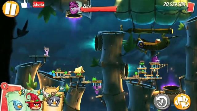 Angry Birds 2 - King Pig challenge (Zeta) - Part 3 смотреть онлайн