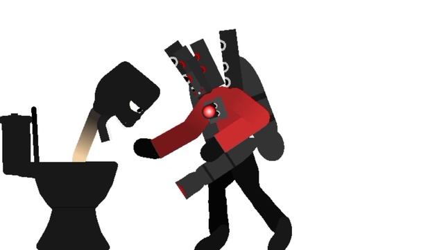 Skibidi toilet 26 but in stick nodes (robber toilet vs titan speakerman) смотреть онлайн