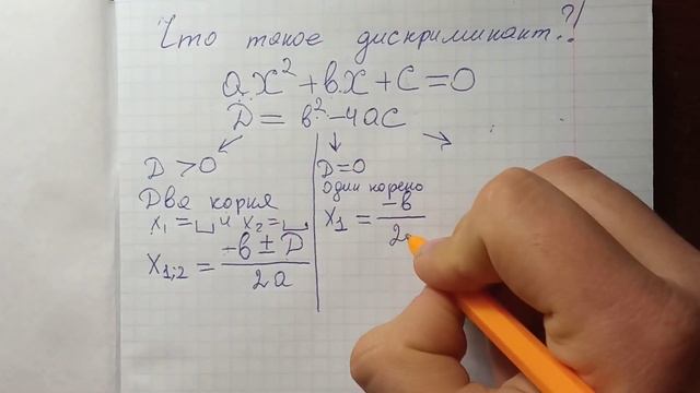 Что такое ДИСКРИМИНАНТ смотреть онлайн