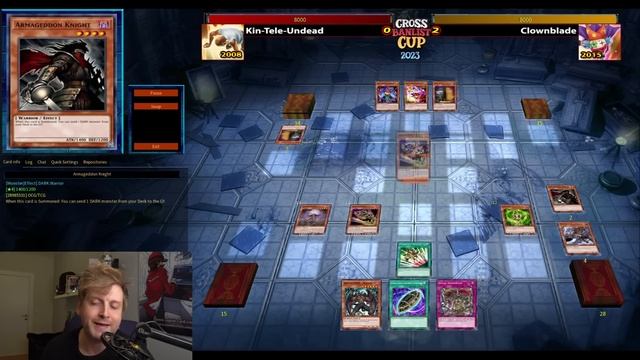 TOP 8 - Kin-Tele-Undead (2008) vs. Clownblade (2015) | Cross-Banlist Cup 2023 смотреть онлайн