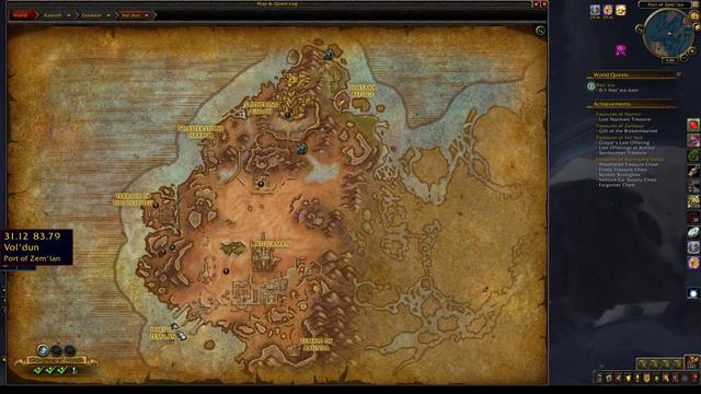 Port of Zem'lan Treasure Chest WoW BfA смотреть онлайн