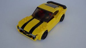 LEGO 76901 Chevrolet Camaro 2005 Alternate Build MOC