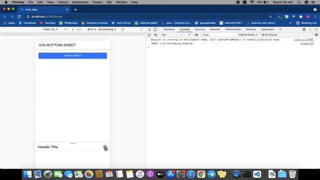[Arabic] how to create a bottom sheet with ionic смотреть онлайн