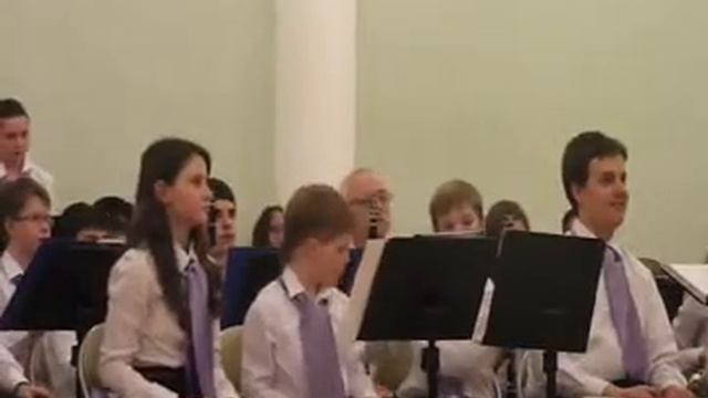 Духовой оркестр ДШИ им. И.С. Баха смотреть онлайн