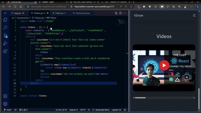 Day 6: TLRYN - Part 2 | Mega Project 1 | The last React course you need | Recurse Code School смотреть онлайн