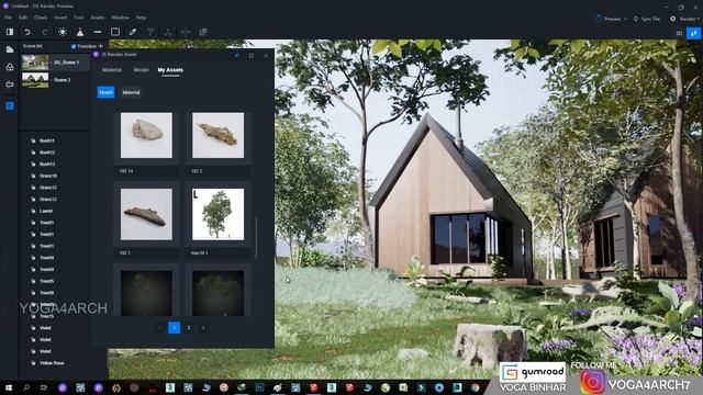 D5 RENDER 1.5 RENDERING SERIES#1 HOUSE IN NATURE смотреть онлайн