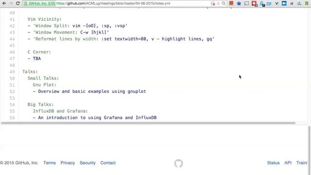 LUG Meeting (GnuPlot, InfluxDB, Grafana) 04-06-2015 смотреть онлайн
