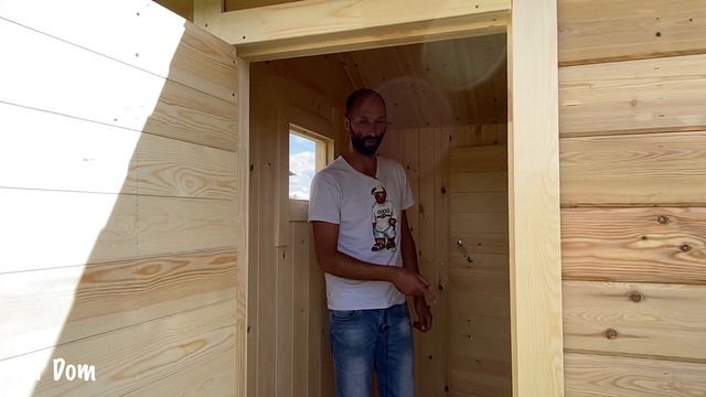 Баня 2 х 3 под ключ за 4 часа! Проект #Баняза100ку смотреть онлайн