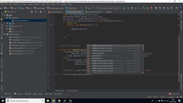 06- Curso Firebase 2020 -guardar ubicación actual en firebase [RÁPIDO,FÁCIL y GRATIS] смотреть онлайн