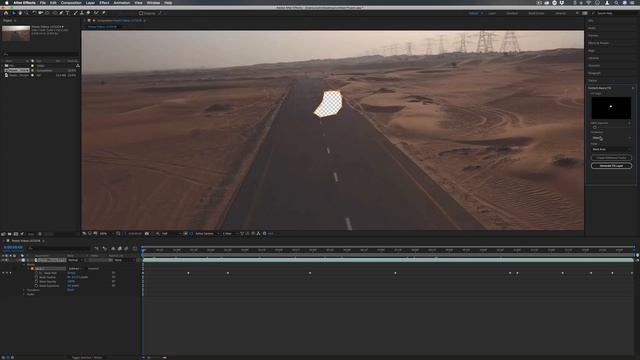 New Content Aware Fill Tool in Adobe After Effects CC (How to remove objects from video) смотреть онлайн