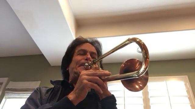 American in Paris Trumpet Solo Played on Soprano Trombone смотреть онлайн