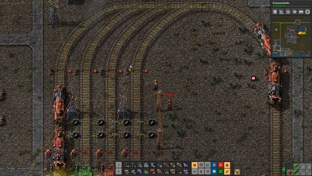 Гайд Железные Дороги ∎ Factorio 0.17 прохождение #13 смотреть онлайн