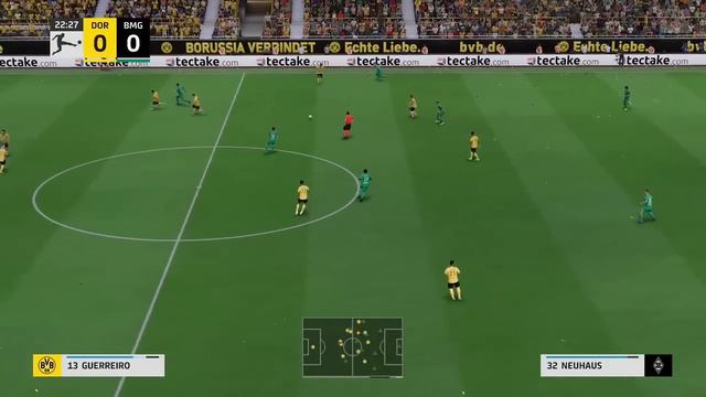 FIFA 23 Gameplay| Borussia Dortmund - Borussia Mönchengladbach - 2022/2023 смотреть онлайн