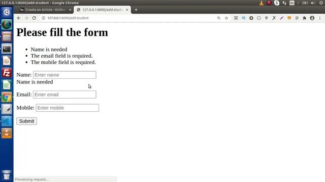 Learn Laravel 8 Beginners Tutorial #19 - How to Keep Old value to Form While Form Validation смотреть онлайн