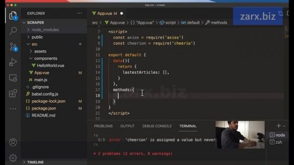 Build a Web Scraper using Vue js 3 [ Scrape any website ]