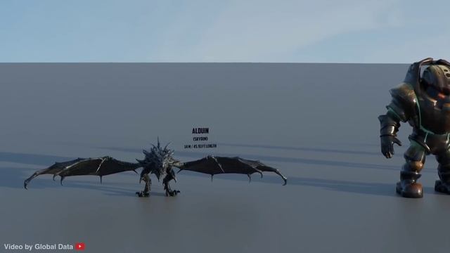 Video Game Monsters Size Comparison | 3d Animation Comparison