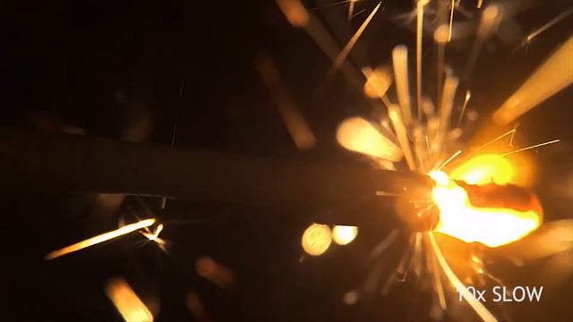 Бенгальский огонь в Slow-motion смотреть онлайн